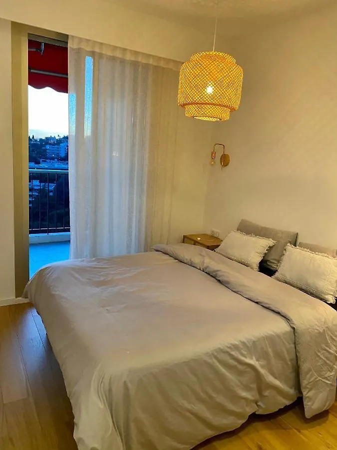 Appartement 2 pièces vue mer à Nice Fabron les Constellations Piscine 10mn promenade des Anglais