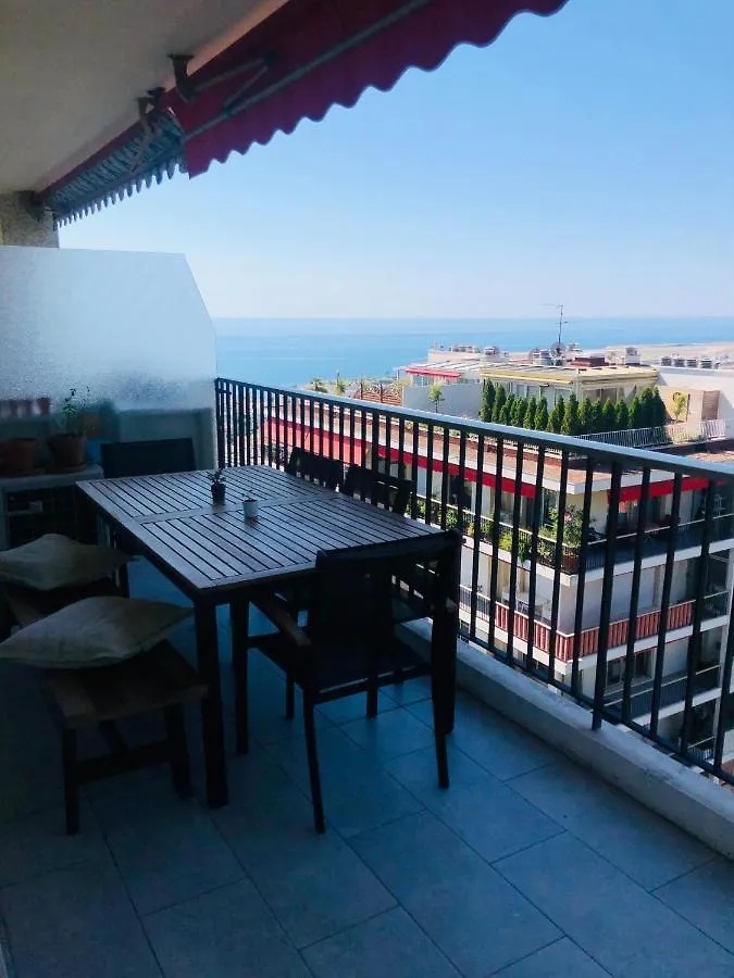公寓 Appartement 2 Pieces Vue Mer A Nice Fabron Les Constellations Piscine 10Mn Promenade Des Anglais 法国