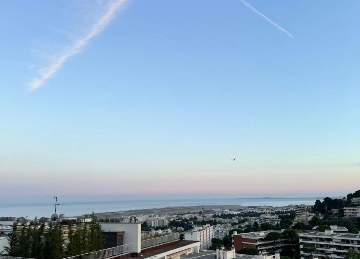 公寓 Appartement 2 Pieces Vue Mer A Nice Fabron Les Constellations Piscine 10Mn Promenade Des Anglais
